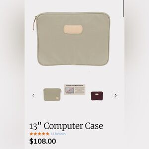 Jon Hart 13” laptop sleeve